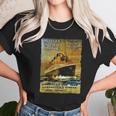 Titanic Sailing Ship Cruise Vintage Poster Unisex T-Shirt Gifts for Her