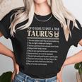 Top 10 Sings To Spot A True Taurus Unisex T-Shirt Gifts for Her