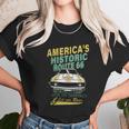 Historic Route 66 Work In Silence Aesthetic Gift 2022 Unisex T-Shirt Gifts for Her