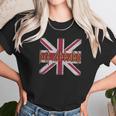 Trevco Def Leppard Union Jack Unisex T-Shirt Gifts for Her