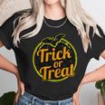 Trick Or Treat Bat Logo Unisex T-Shirt Gifts for Her