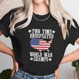 Undefeated Two 2 Time World War Champs Champions Unisex T-Shirt Gifts for Her