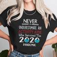 Never Underestimate Who Survived The Pandemic Activity Aide Unisex T-Shirt Gifts for Her