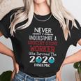 Never Underestimate Who Survived The Pandemic Grocery Store Worker Unisex T-Shirt Gifts for Her