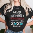 Never Underestimate Who Survived The Pandemic Housekeeper Unisex T-Shirt Gifts for Her