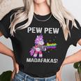 Unicorn Pew Pew Madafakas Vintage Crazy Cat Funny Graphic Unisex T-Shirt Gifts for Her