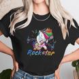 Unicorn Rock Star Guitar Rockin Unisex T-Shirt Gifts for Her