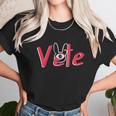 Vete One Eye Trap Bunny Silhouette Bad Doodle Gift Unisex T-Shirt Gifts for Her