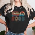 Vintage 2000 22 Vintage Gifts Birthday 22 Years Old Unisex T-Shirt Gifts for Her