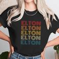 Vintage Elton Retro Personalized Design Name Unisex T-Shirt Gifts for Her