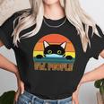 Vintage Ew People Social Distancing Mask Cat Graphic Design Printed Casual Daily Basic Unisex T-Shirt Gifts for Her