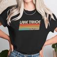 Vintage Lake Tahoe California Logo Unisex T-Shirt Gifts for Her