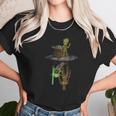 Water Reflection Master Yoda And Groot Unisex T-Shirt Gifts for Her