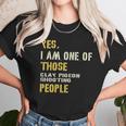 Yes I Am One Of Those Clay Pigeon Shooting People Unisex T-Shirt Gifts for Her