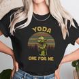 Yoda One For Me Vintage Unisex T-Shirt Gifts for Her