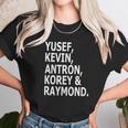 Yusef Kevin Antron Korey And Raymond Unisex T-Shirt Gifts for Her