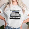 1956 Ford Fairlane Front Blue White Unisex T-Shirt Gifts for Her