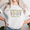 40Th Birthday Gift Retro Birthday Vintage 1981 Unisex T-Shirt Gifts for Her