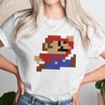 8-Bit Mario Nintendo Jumping Unisex T-Shirt Gifts for Her