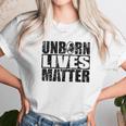 Anti Abortion Unborn Lives Matter Unisex T-Shirt Gifts for Her