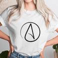 Atheist Black Print Asst Colors Unisex T-Shirt Gifts for Her