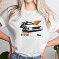 Back To The Future 35Th Retro Stripe Delorean Unisex T-Shirt Gifts for Her