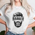 Barber Shop Apron Combo Blade Case Station Hair Set Unisex T-Shirt Gifts for Her