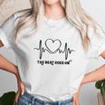 The Beat Goes On Heartbeat Rehab Heart Surgery Heart Gift Unisex T-Shirt Gifts for Her