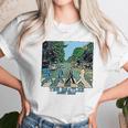 The Beatles On The Abbey Road Unisex T-Shirt Gifts for Her