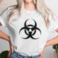 Biohazard Arl Design Radioactive Symbol Nuclear Gifts Unisex T-Shirt Gifts for Her