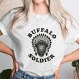 Buffalo Soldier Reggae Music Cool Vintage Bob Rastafarian Lion Marley Graphic Unisex T-Shirt Gifts for Her