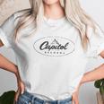 Capitol Records Classic Oval Unisex T-Shirt Gifts for Her