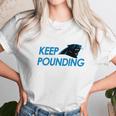 Check Out This Awesome Carolina Panthers Shirts Keep Pounding Unisex T-Shirt Gifts for Her