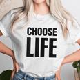 Choose Life 80S Retro Vintage Unisex T-Shirt Gifts for Her