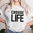 Choose Life Retro 80S Unisex T-Shirt Gifts for Her