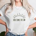 Here Comes The Sun Summer Beach Sunshine Graphic Unisex T-Shirt Gifts for Her