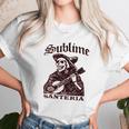 Fea Sublime Santeria Skeleton Unisex T-Shirt Gifts for Her