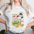 Funny Snoopys Painting The Picture - Elvis Presley Unisex T-Shirt Gifts for Her