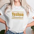 Gold Yeshua Hamashiach Hebrew Roots Movement Yahweh Unisex T-Shirt Gifts for Her