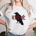 Gothic Nevermore Raven Edgar Allan Poe Gift Unisex T-Shirt Gifts for Her