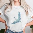 Great Blue Flying Heron Unisex T-Shirt Gifts for Her