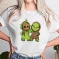 Grinch And Groot Unisex T-Shirt Gifts for Her