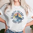 Jaws Amity Island Surf Board Graphic Unisex T-Shirt Gifts for Her