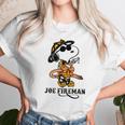 Joe Fireman Snoopy Unisex T-Shirt Gifts for Her