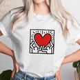 Keith Haring Heart Unisex T-Shirt Gifts for Her