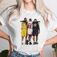 Kobe Jordan James The Greatest Of All Time Unisex T-Shirt Gifts for Her