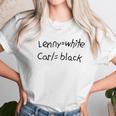 Lenny White Carl Black Unisex T-Shirt Gifts for Her