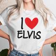 I Love Elvis Name Personalized Men Guy Bff Friend Heart Boys Unisex T-Shirt Gifts for Her