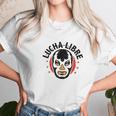 Lucha Libre Retro Mexican Wrestler Wrestling Red M Unisex T-Shirt Gifts for Her