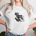 Majestic Bighorn Sheep Print Unisex T-Shirt Gifts for Her